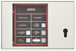 OPPO obslužný panel požární ochrany
