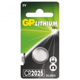 Baterie CR2025 lithiová 3 V, GP