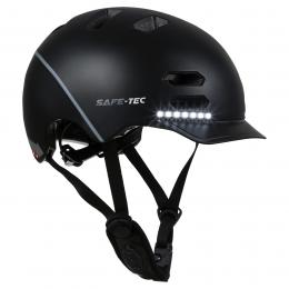 SK8  Black L chytrá helma skate a inline brusle