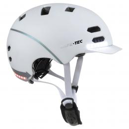 SK8  White M chytrá helma skate a inline brusle