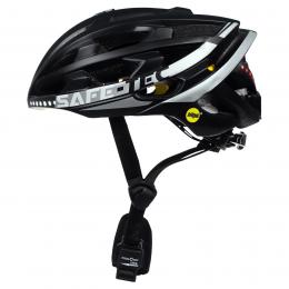TYR 3 Black-silver L chytrá helma na kolo