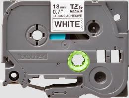 TZE-S241 - kazeta s páskou bílá / černá, 18 mm, 8 m, profi