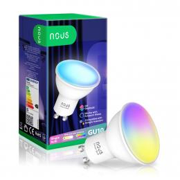 NOUS Smart Bulb P8 Chytrá žárovka RGB GU10  4,5W Tuya